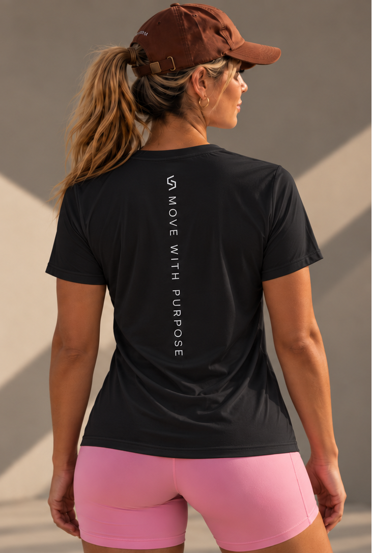Camiseta Dry Fit Feminina | Move With Purpose